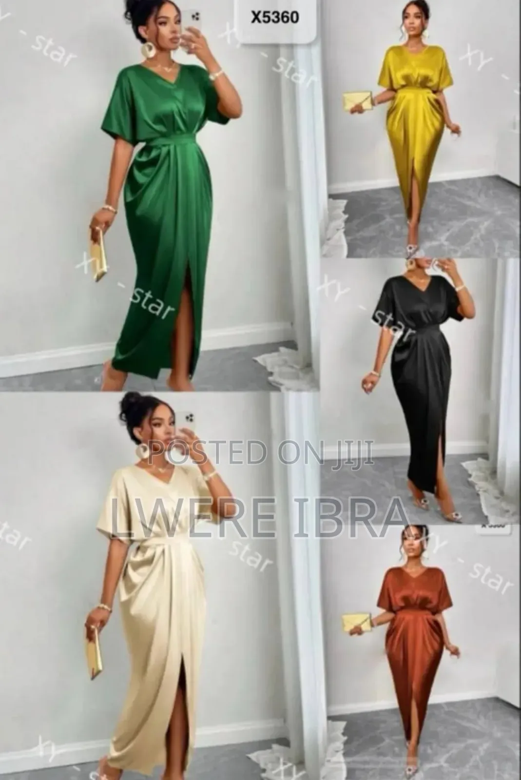 Satin Pencil Dresses for Ladies