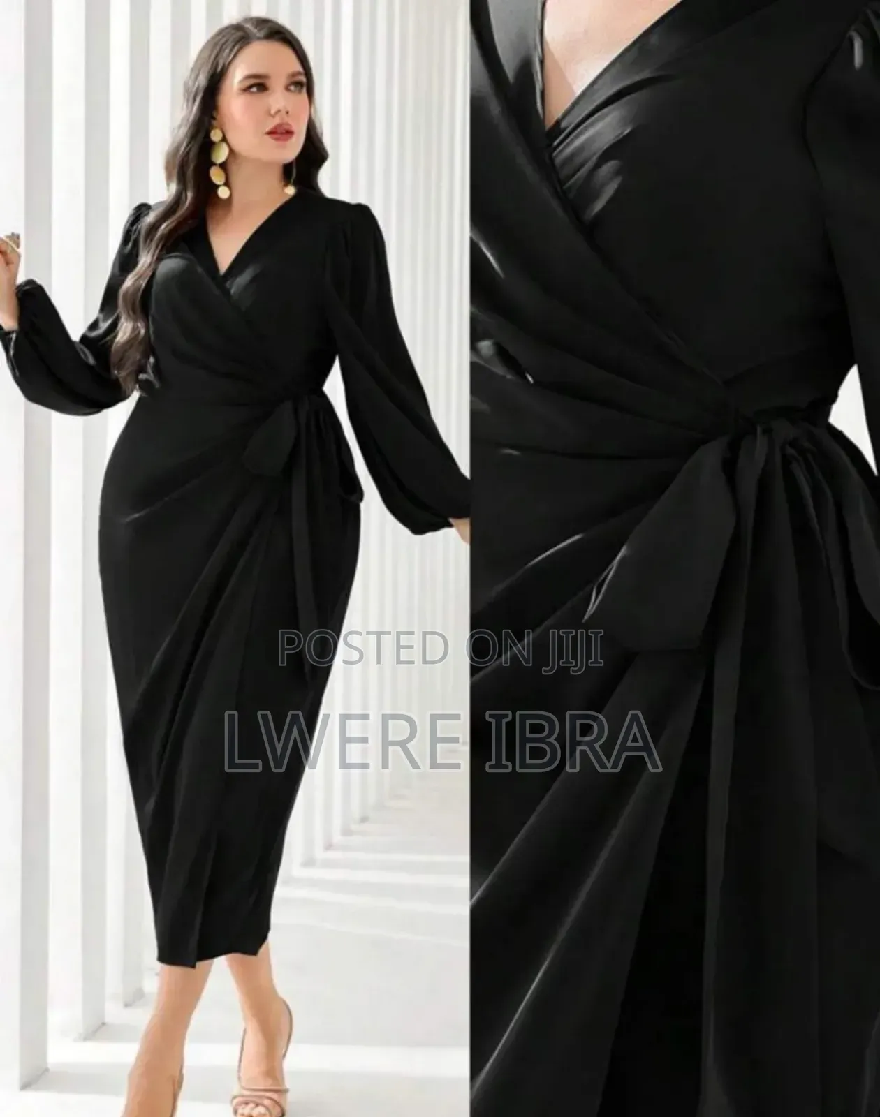 Rapper Satin Party Dresses