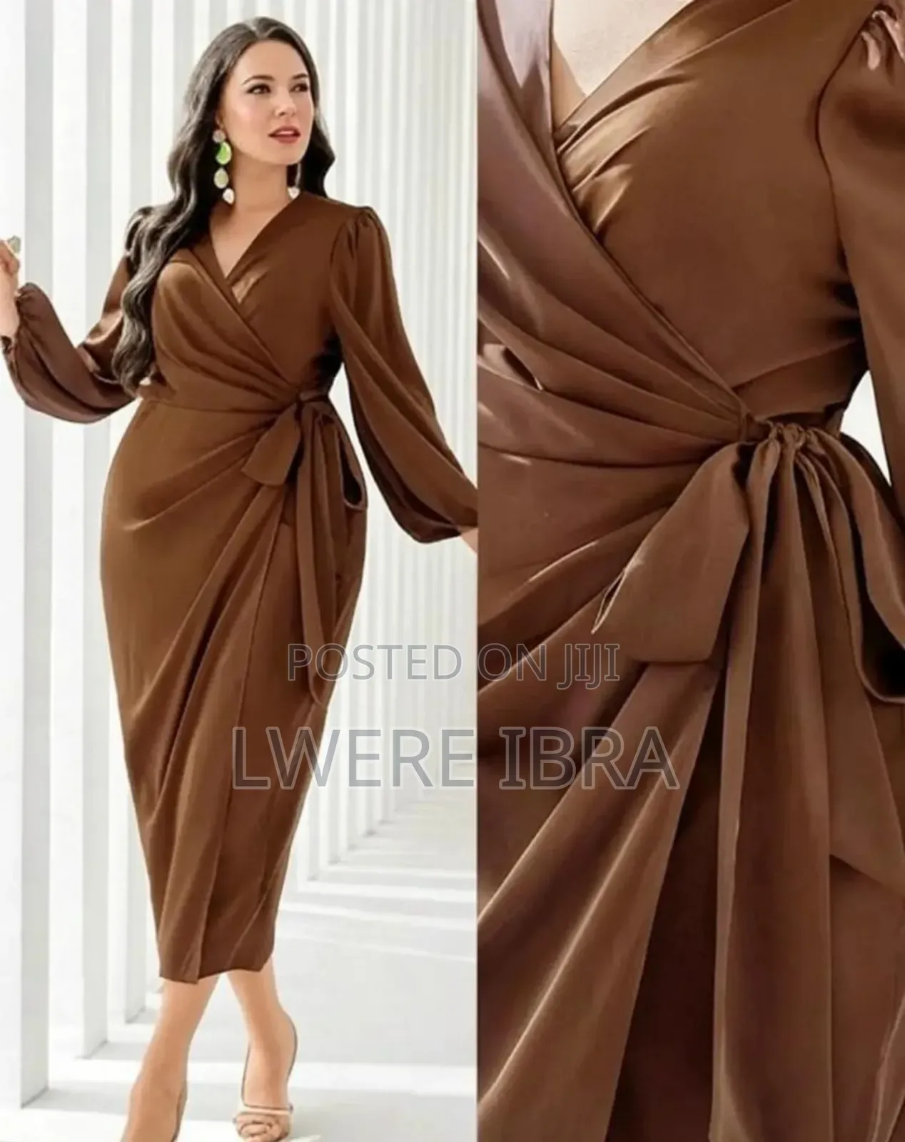 Rapper Satin Party Dresses