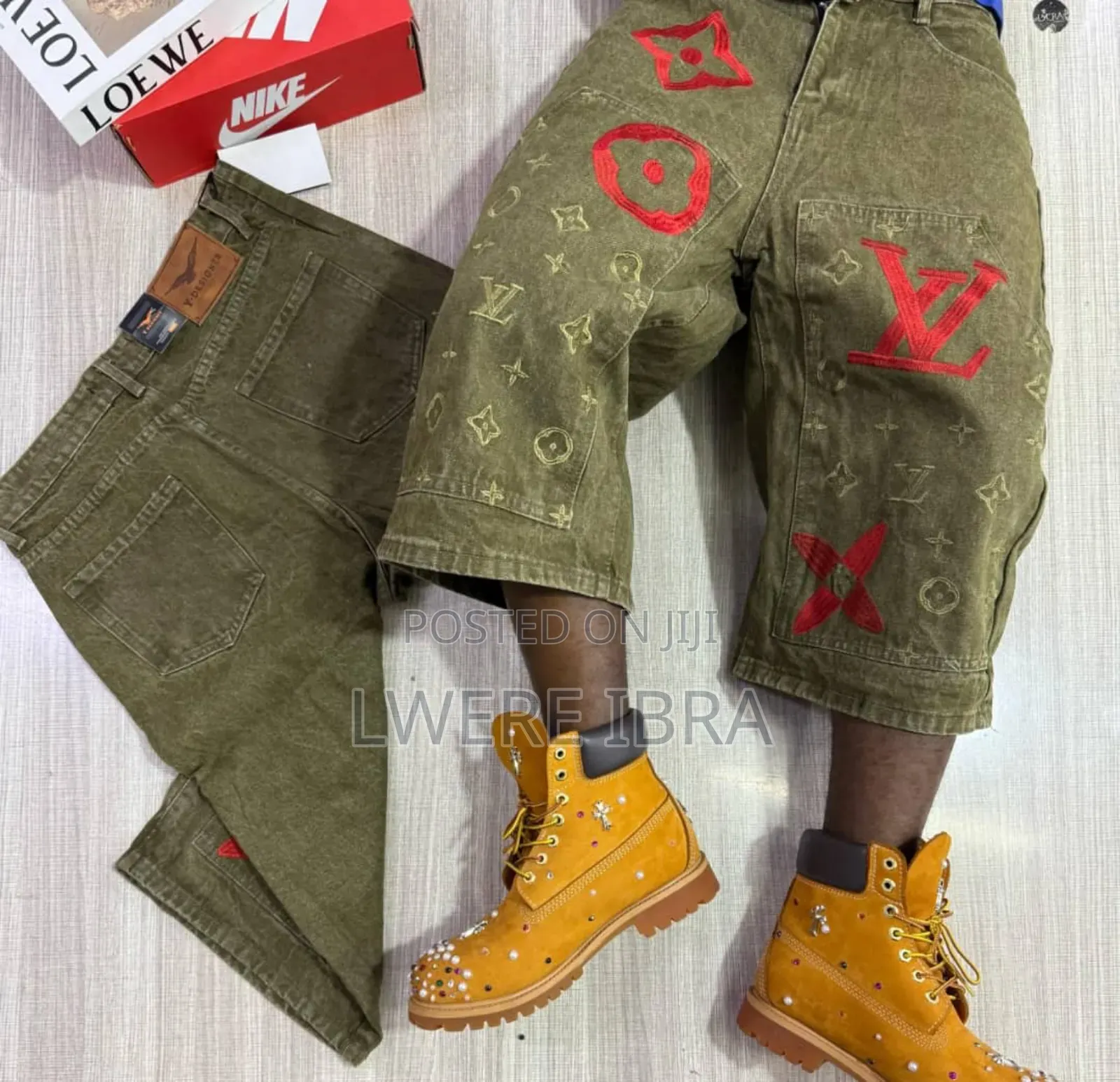 Men's Three Quarter Jeans