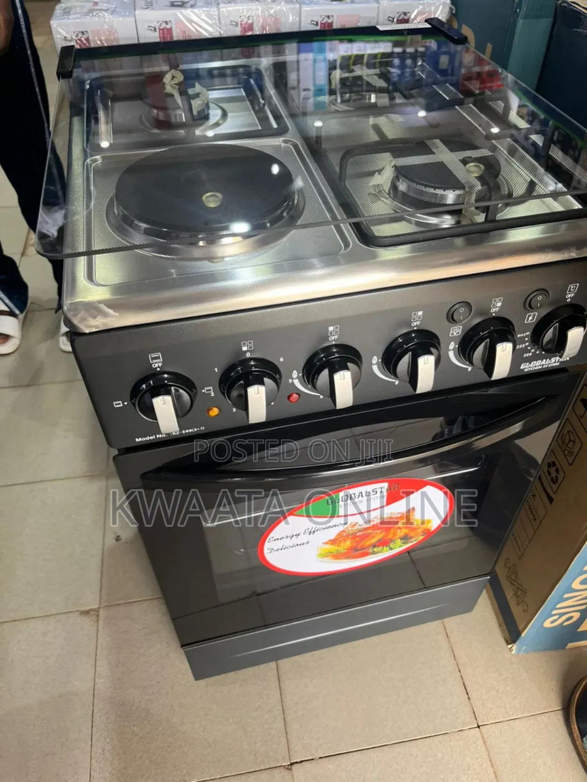 Globalstar 3 Gas + 1 Electric Cooker With Electric Oven