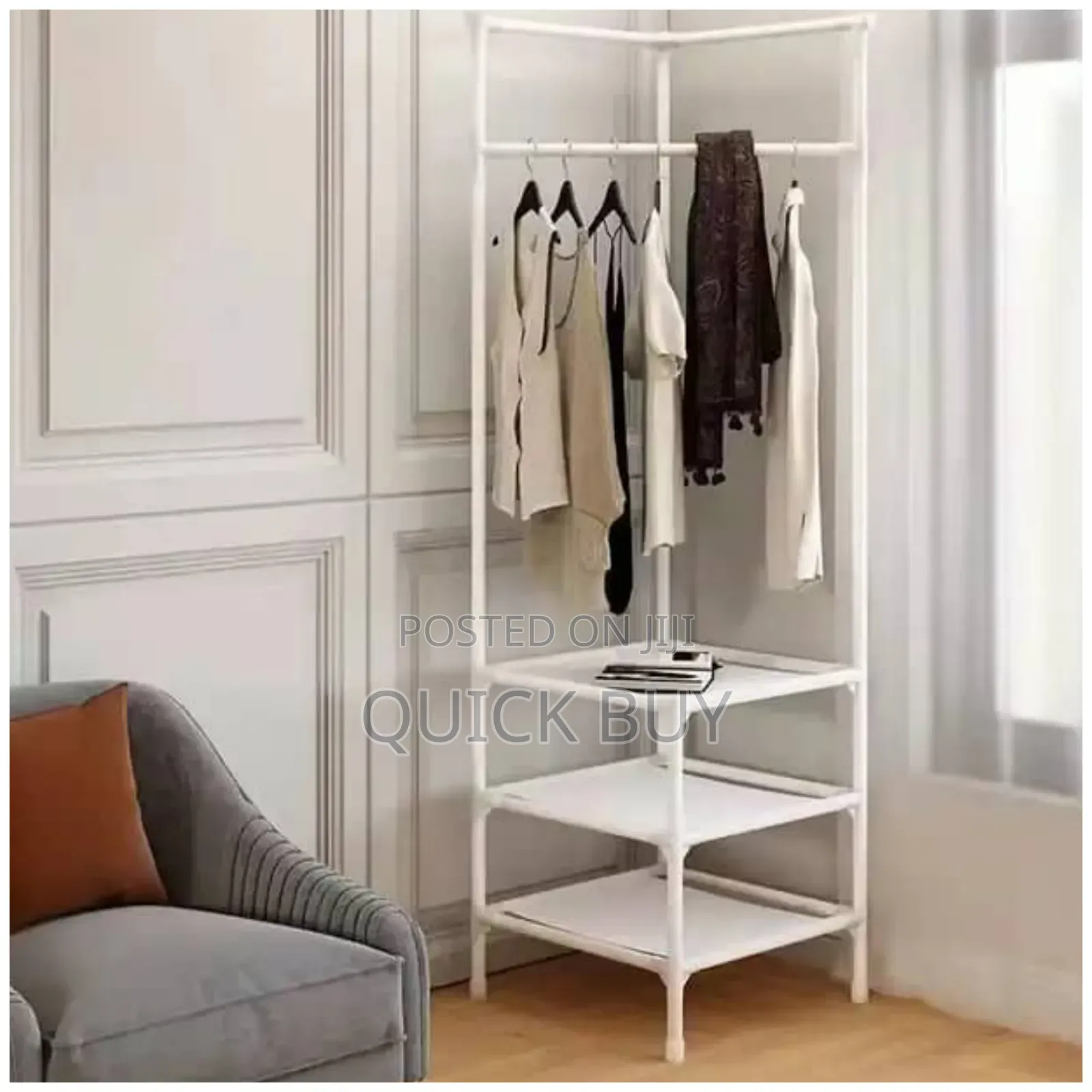 Portable Corner Multipurpose Rack
