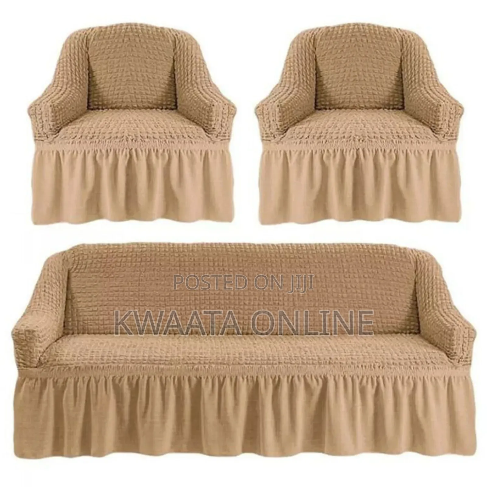 3 Seater Elastic Sofa Cover Set 3:1:1 Couch Cover