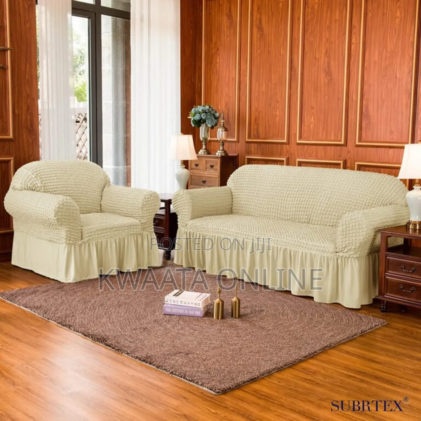 3 Seater Elastic Sofa Cover Set 3:1:1 Couch Cover