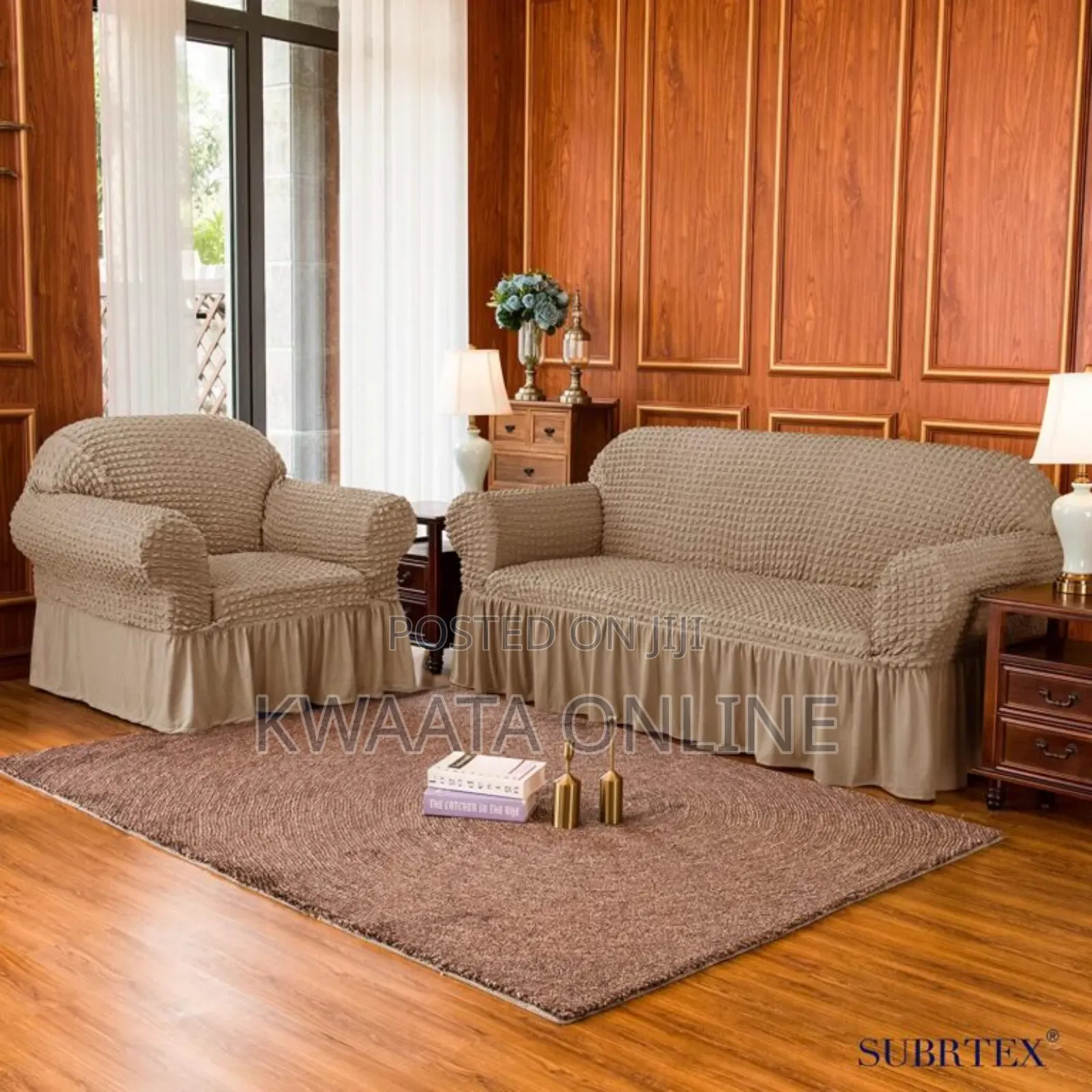 3 Seater Elastic Sofa Cover Set 3:1:1 Couch Cover