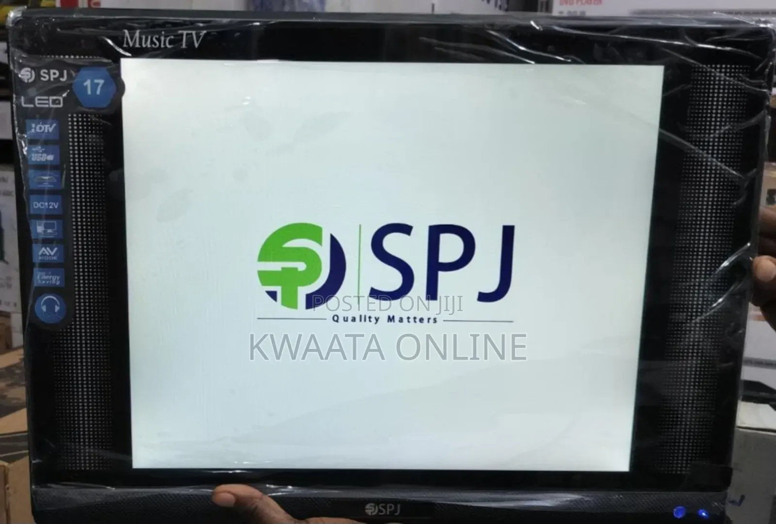 24inch SPJ Flat Screen Tv Series Ac/Dc - Free to Air Decoder
