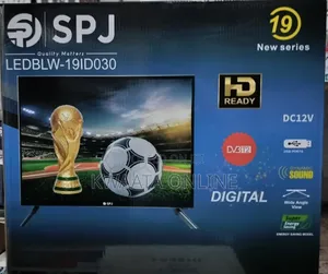 24inch SPJ Flat Screen Tv Series Ac/Dc - Free to Air Decoder