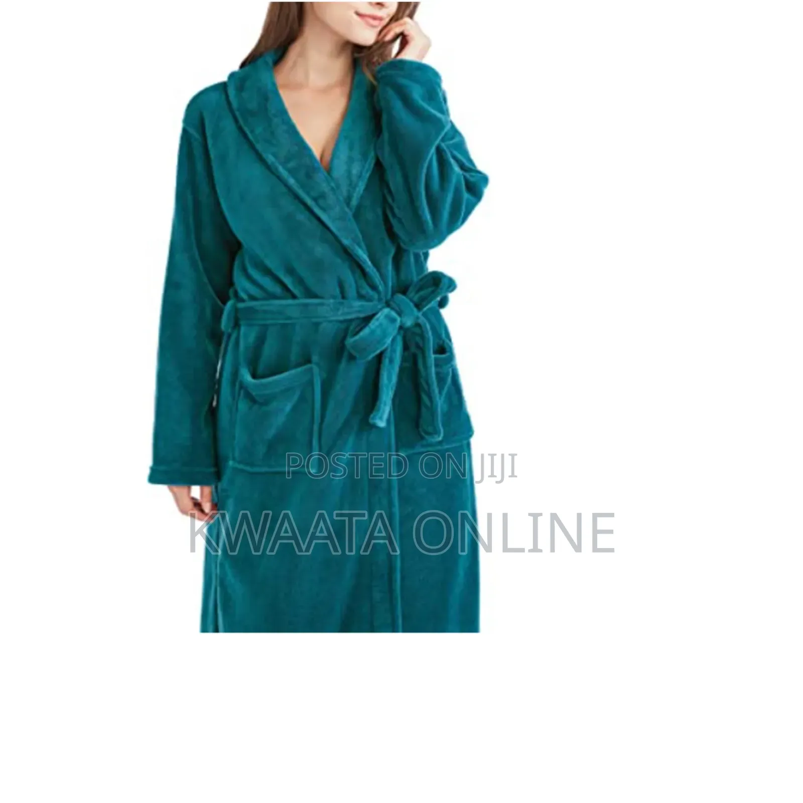 Tall and Big Soft Fleece Bathrobe Unisex-Multiple Colors
