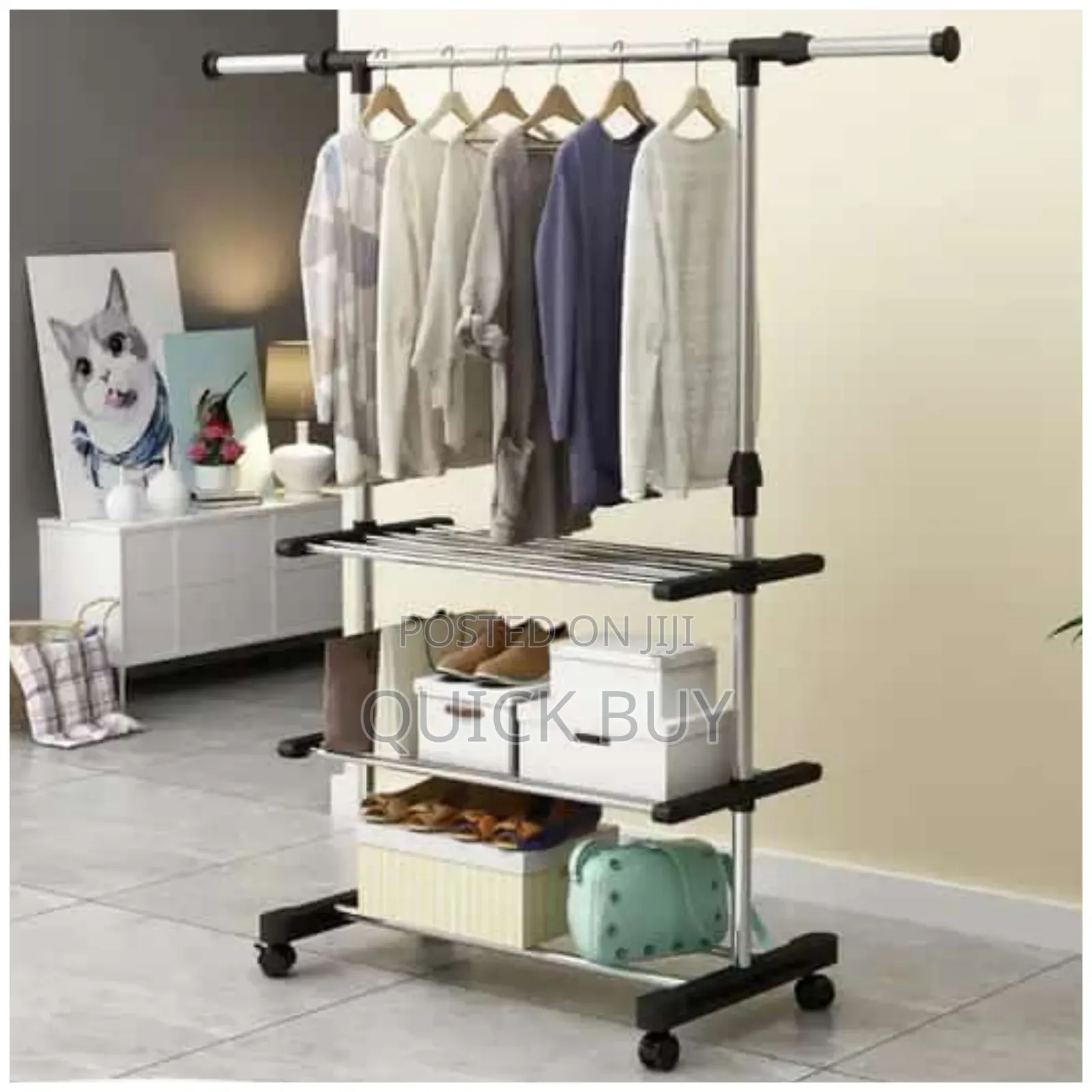 Multifunction Movable Rack