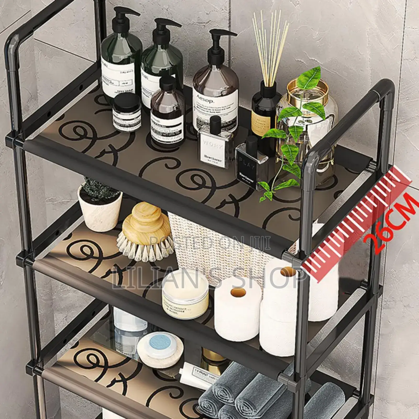 Over the Toilet Storage Shelf,3 Tier