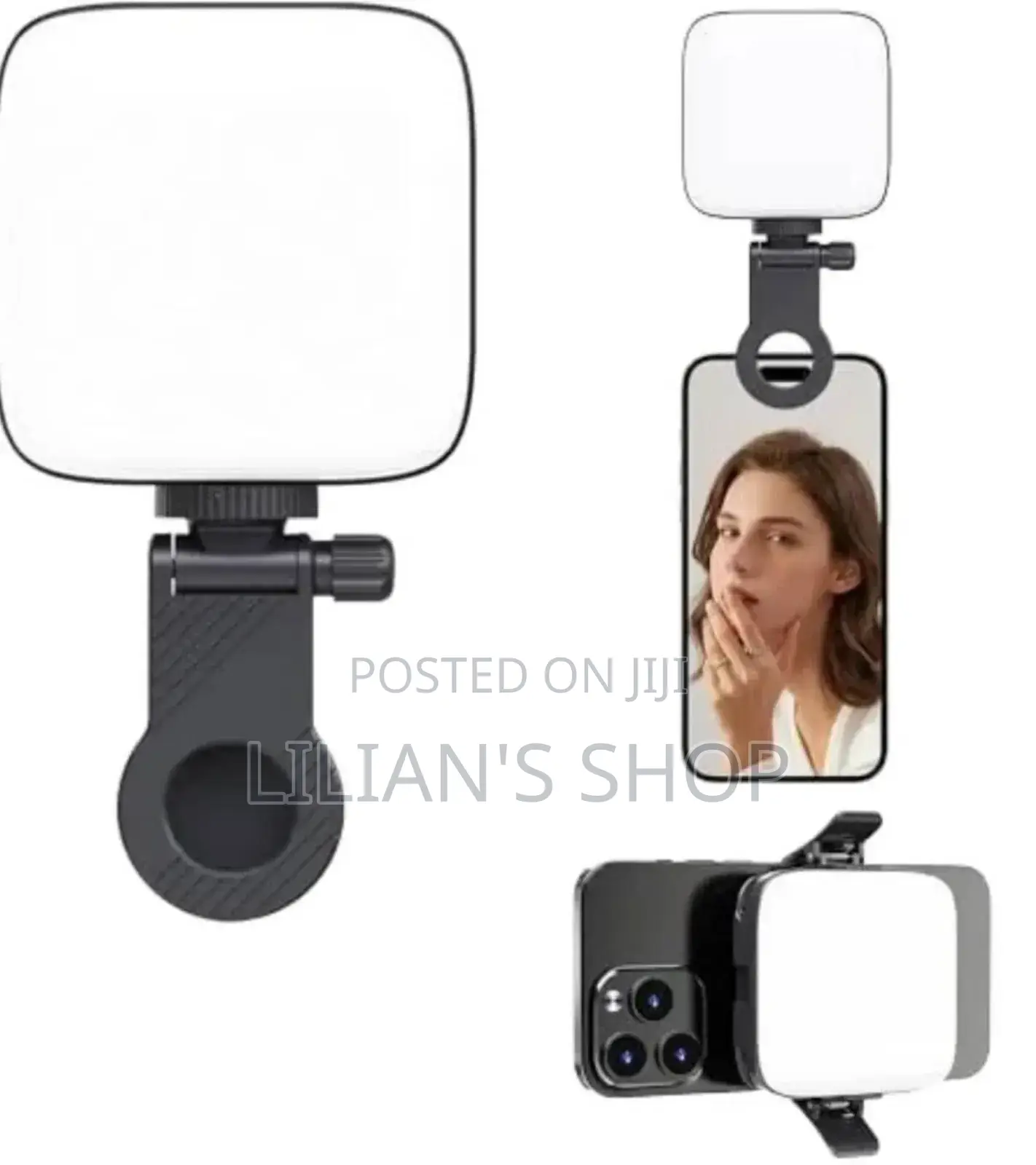 Portable Mini Led Video Light With Clip