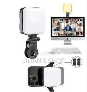 Portable Mini Led Video Light With Clip