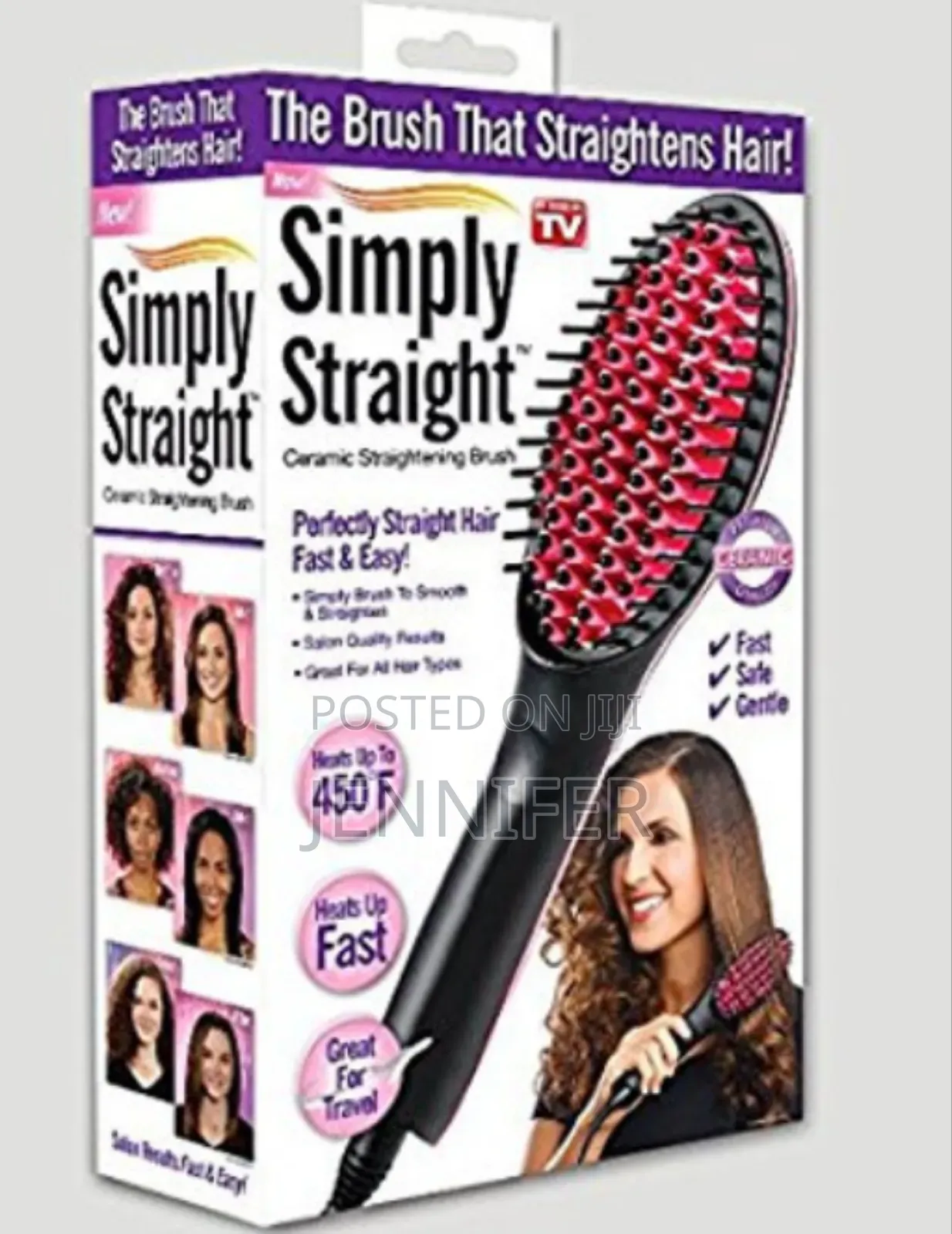 Simply Straight Ceramic Hair Brush