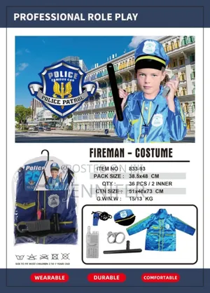 Kids Police Patrol Costume