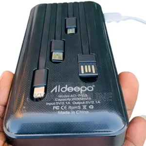 Aldeepo 4 In1 Digital Fast Charging Power Bank With 20000mah