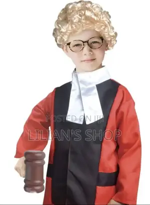 Judge Role Costume Play Set for Kids
