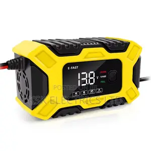 Photo - 12v 6a Automatic Smart Portable Battery Car Charger