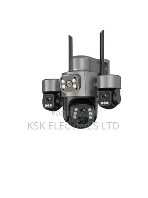 V380 Pro Network Camera 4 Lens Solar Camera