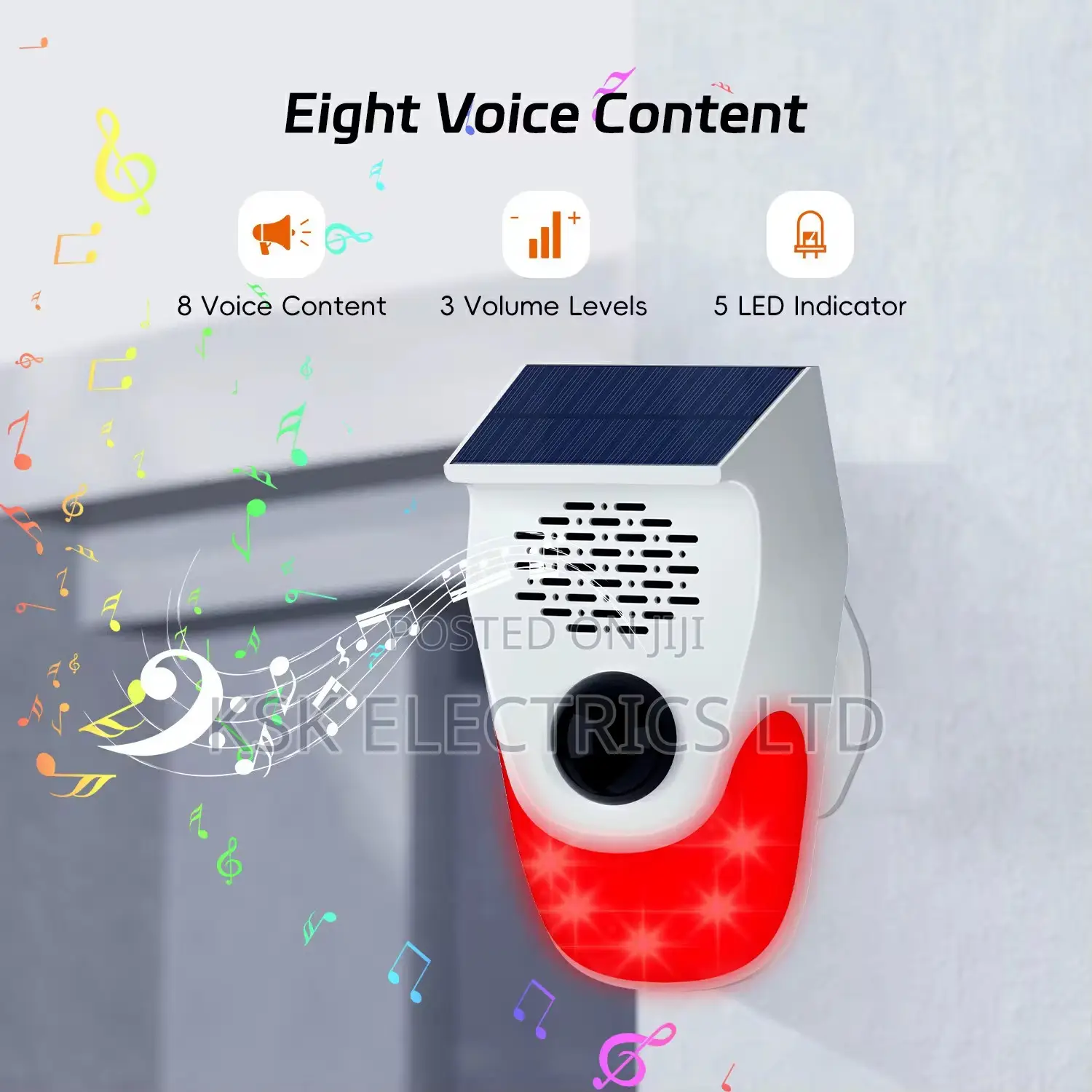 Outdoor Solar Light Infrared Motion Sensor Detector