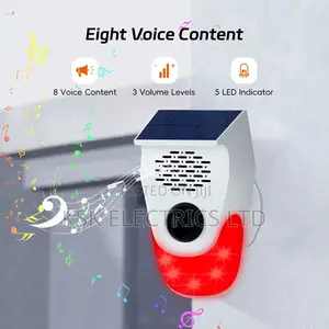 Outdoor Solar Light Infrared Motion Sensor Detector