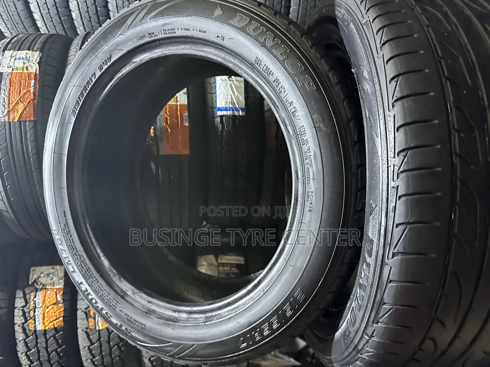 215/55r17 Dunlop Foreign Used Tires Good Condition