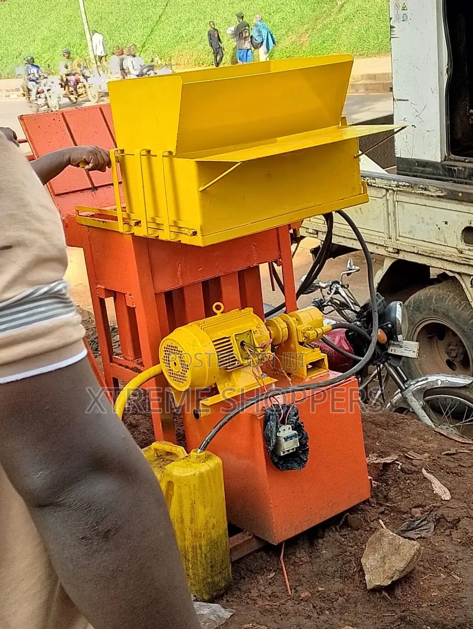 Hydrolic Interlocking Block Machine
