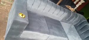 2 Seater With a Cupholder in Gray Colour