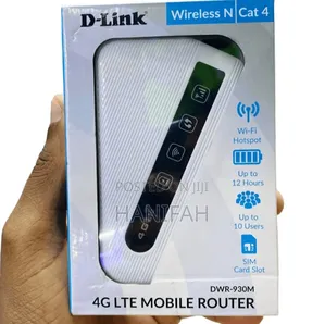 Photo - D-Link Mifi 4g Lte Mobile 12 Hour Battery Mifi -White