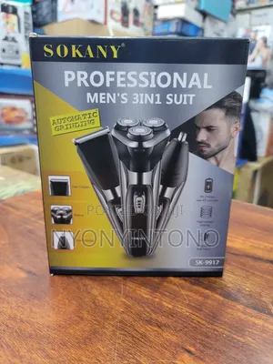 Sokany Rechargeable Men's 3-in-1 Men Grooming Kit Sk-9917