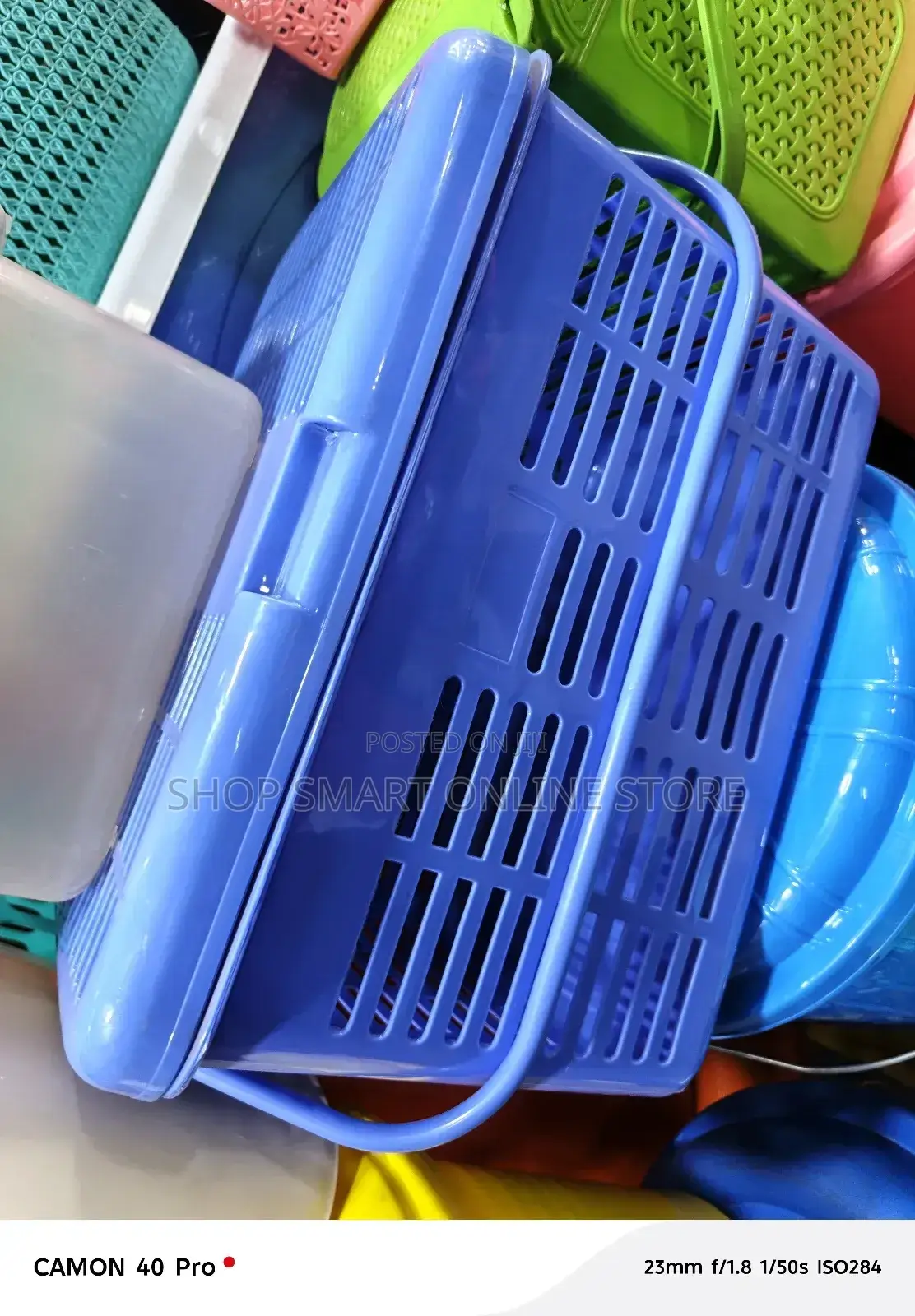 Picnic Plastic Visitation Basket