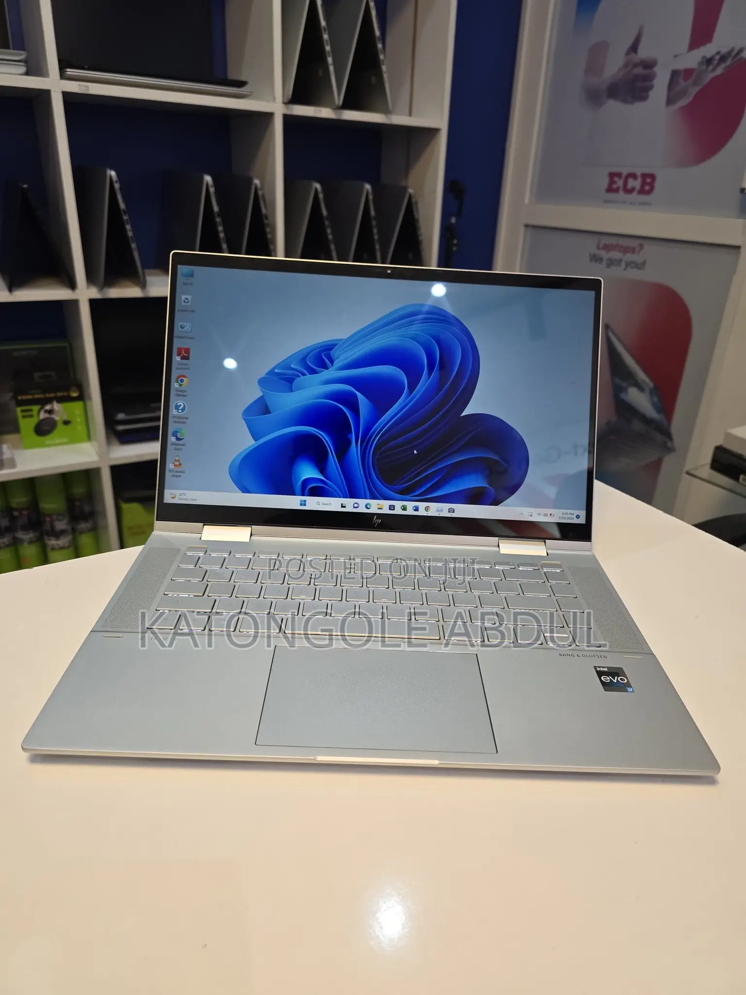 New Laptop HP Envy X360 16GB Intel Core I7 SSD 512GB