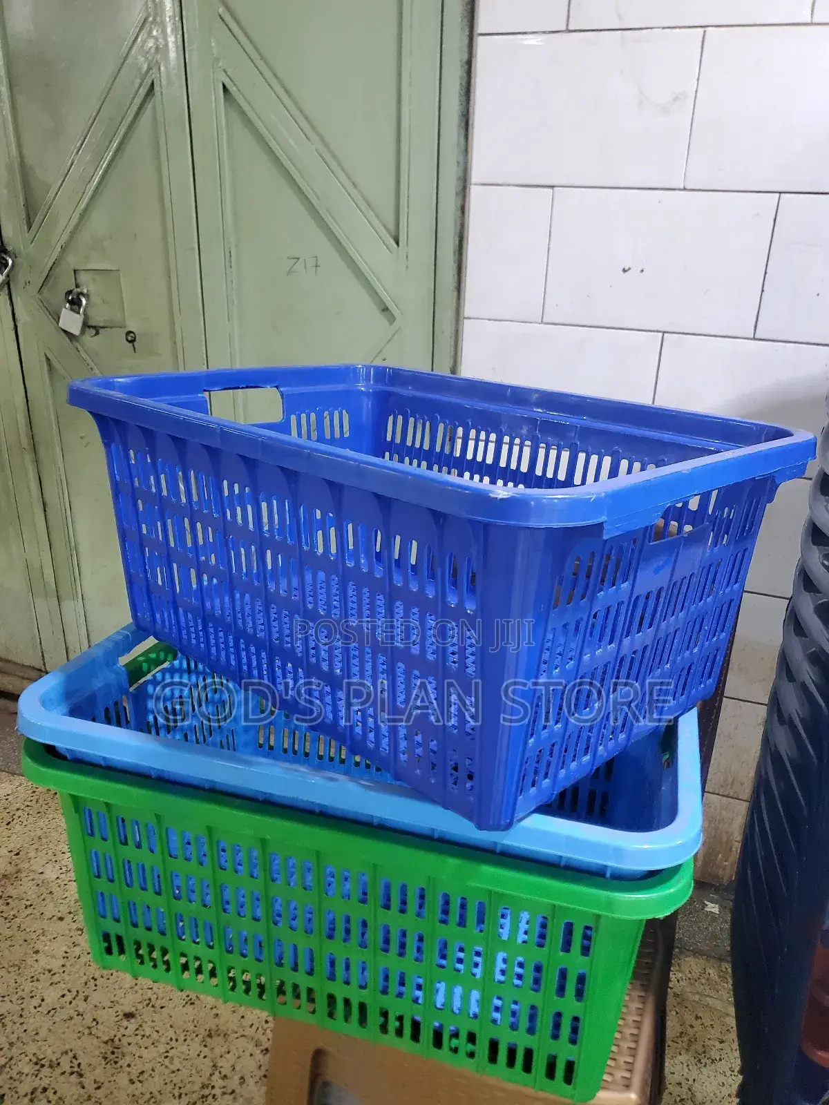 Plastic Kitchen Basket (Holder)