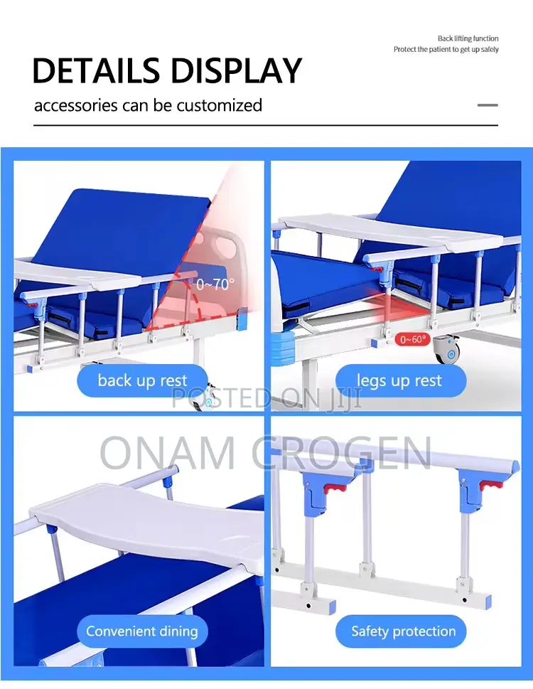 Double Crank Hospital Admission Beds