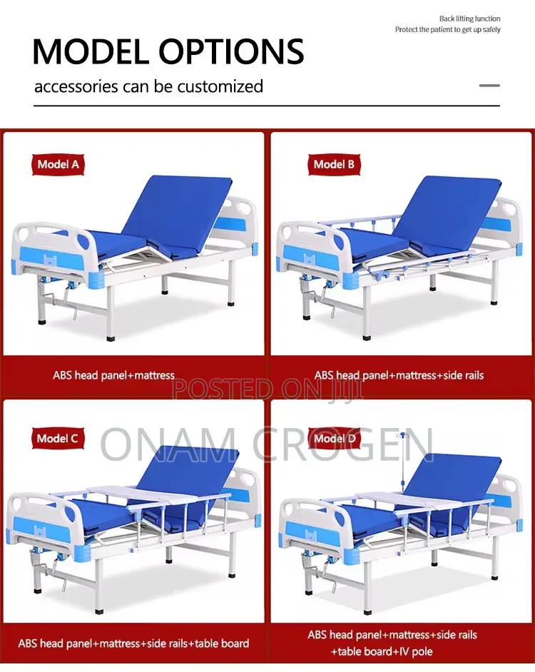 Double Crank Hospital Admission Beds