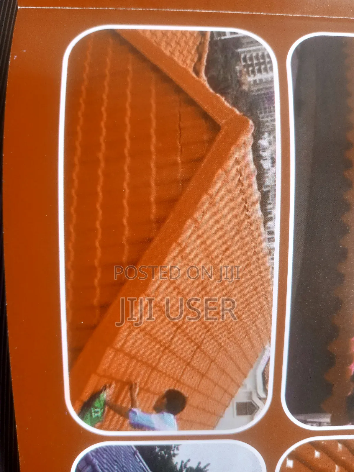 Roofing Iron Sheets: Resin PVC Fibre Tiles