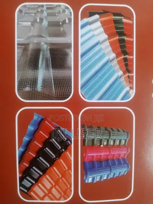 Roofing Iron Sheets: Resin PVC Fibre Tiles