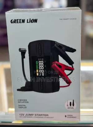 Green Lion 12v Jump Starter 12000 Mah