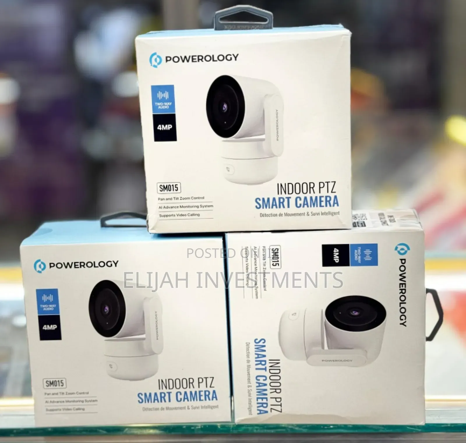 Powerology Indoor PTZ Smart Camera