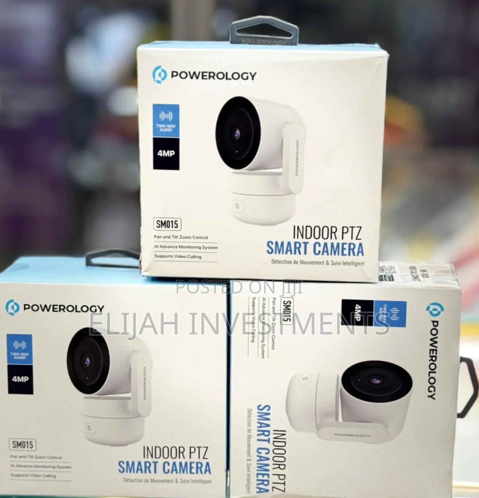 Powerology Indoor PTZ Smart Camera