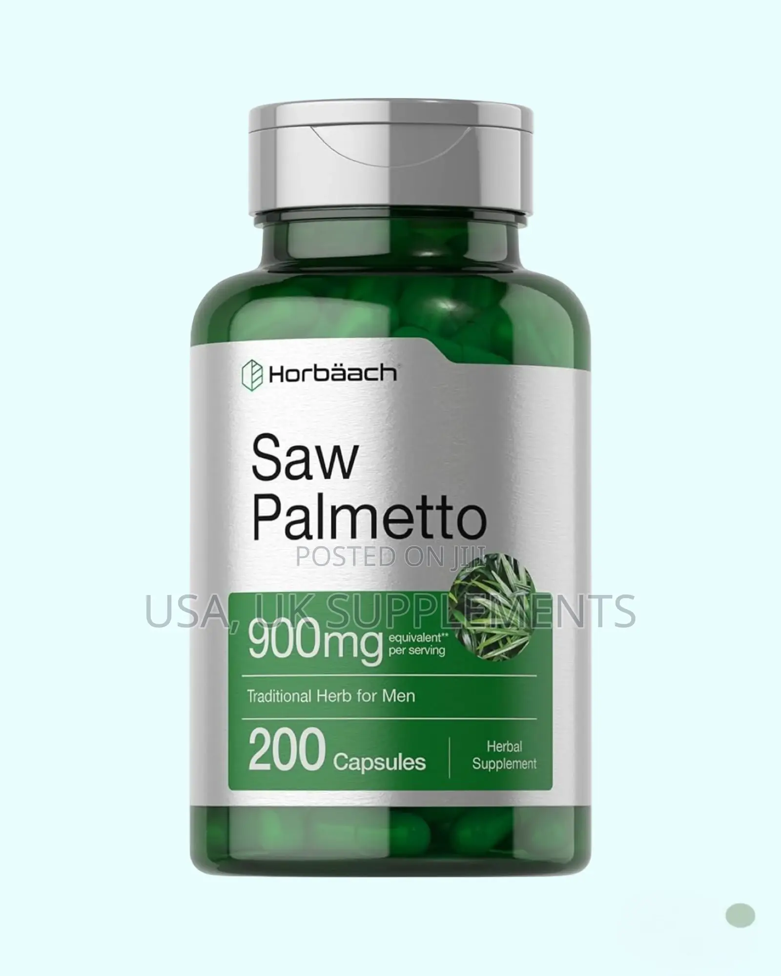 Horbaach Saw Palmetto 900mg 200capsules