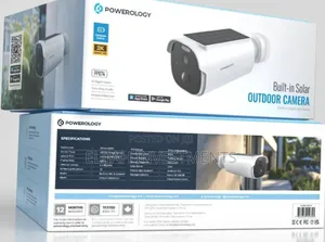 Powerology Built-in Solar Outdoor Camera