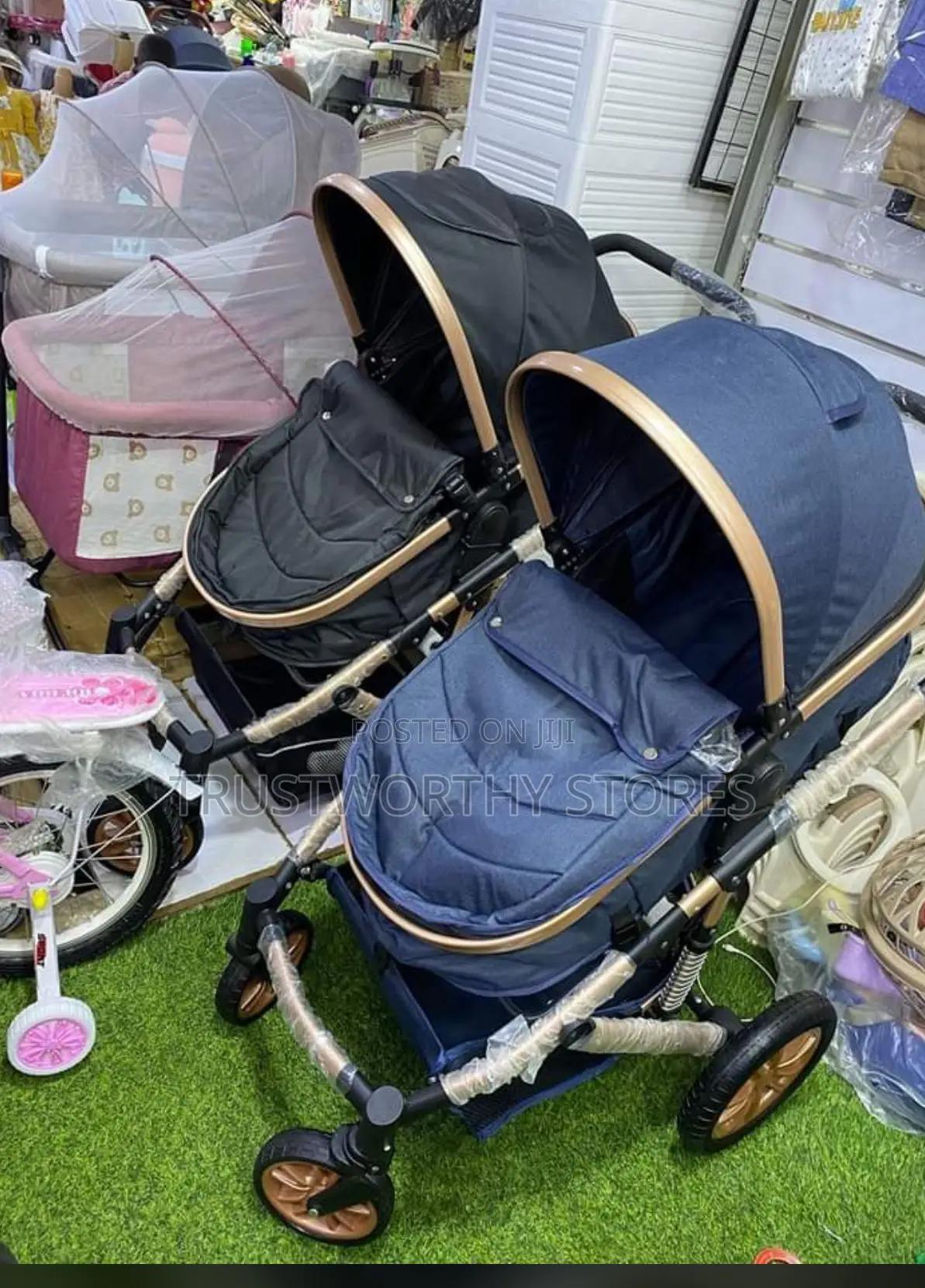 Baby Stroller With Bed