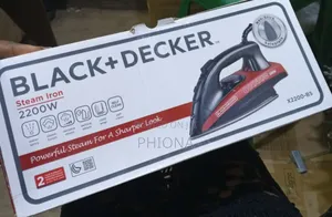 Black+Decker Steam Iron 2200w