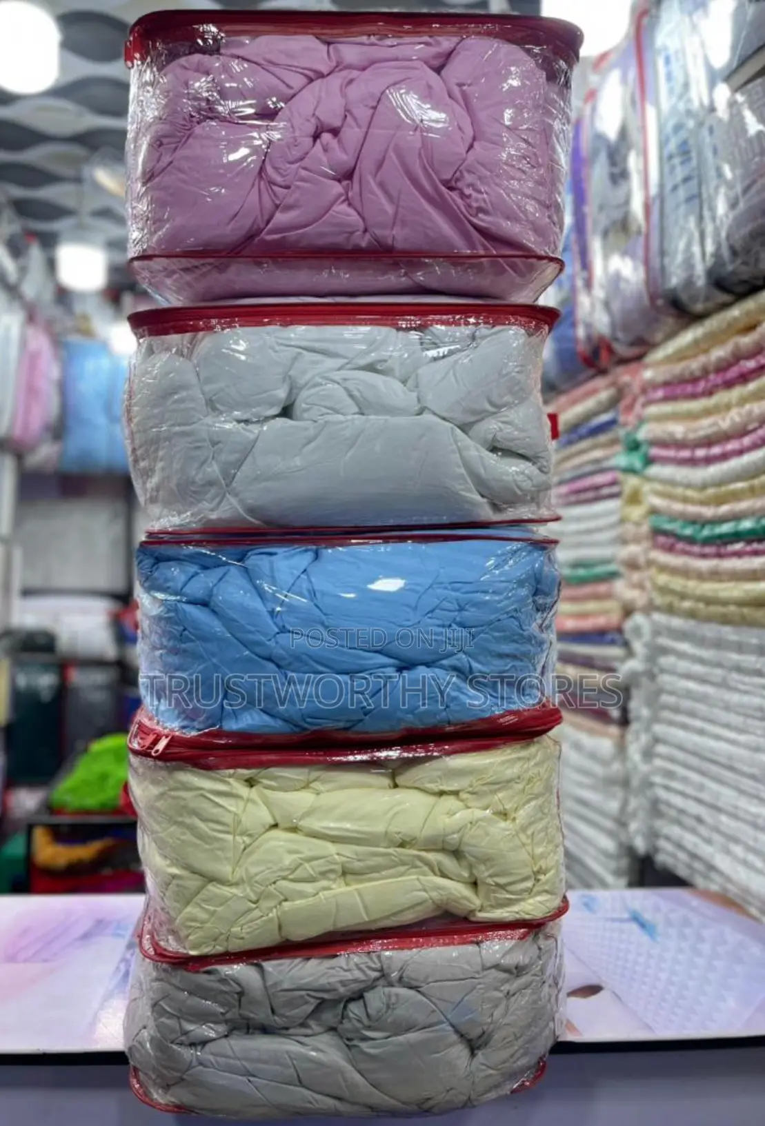 Plain Colored Duvets - 4pc