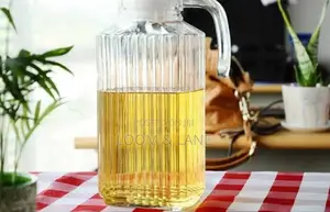 1.5litre Lined Glass Juice / Water Jug Colorless
