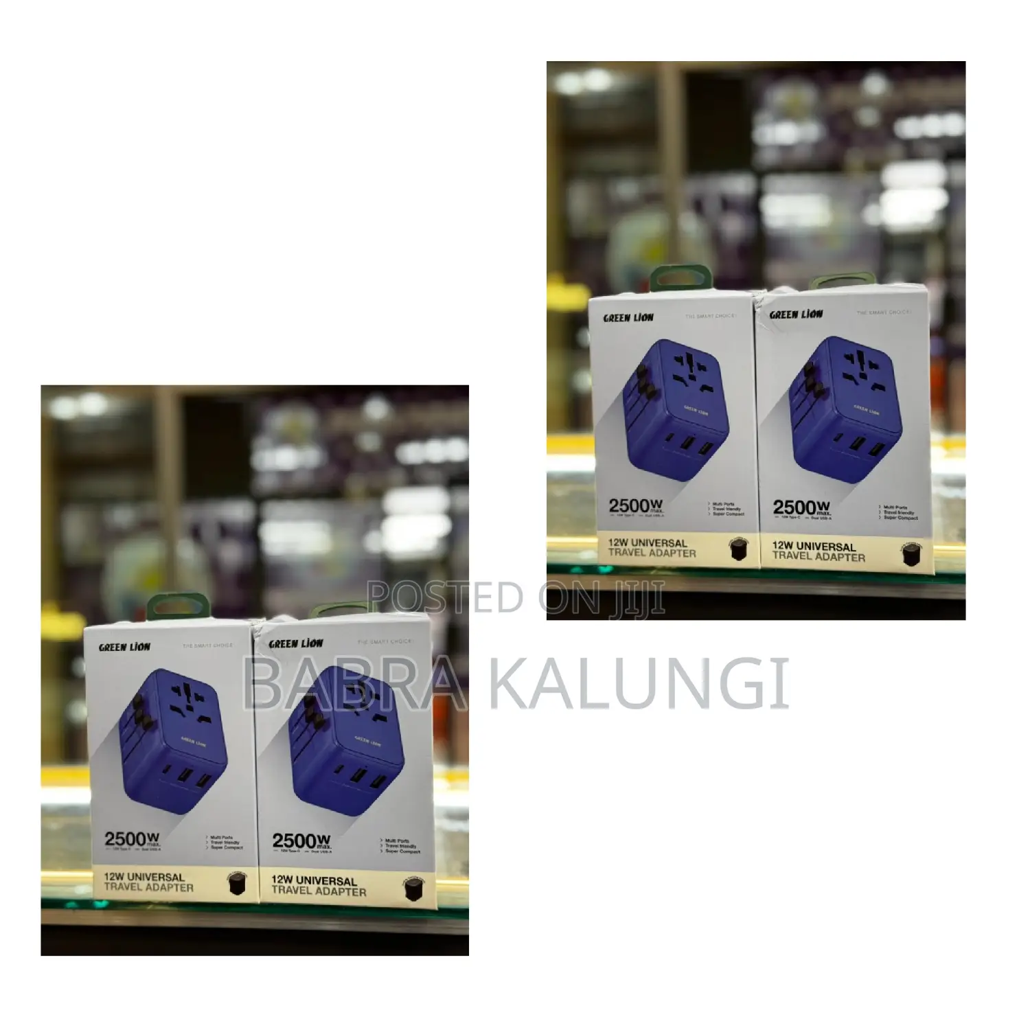 New Premium 12w Universal Travel Adapter