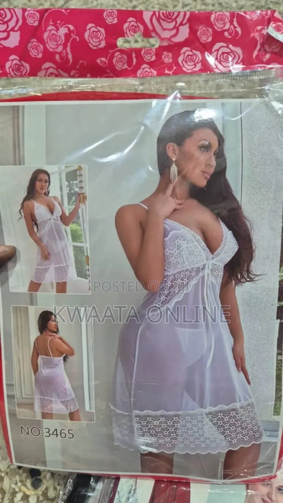 Sexy Women Lingerie Temptation Sleepwear Nightdress +Panties