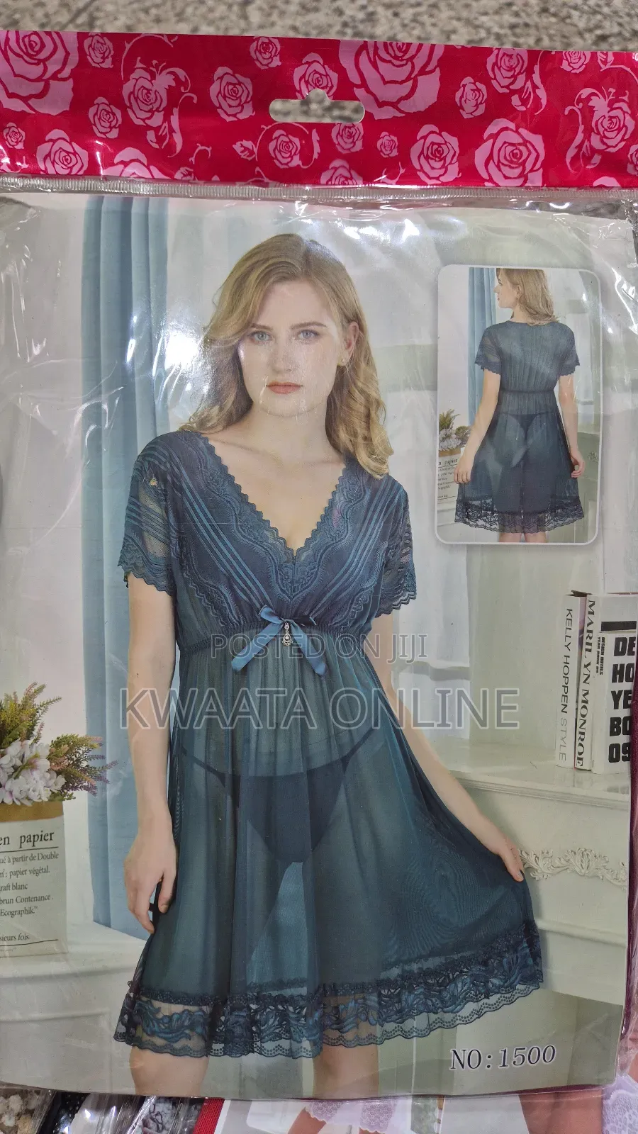 Sexy Women Lingerie Temptation Sleepwear Nightdress +Panties