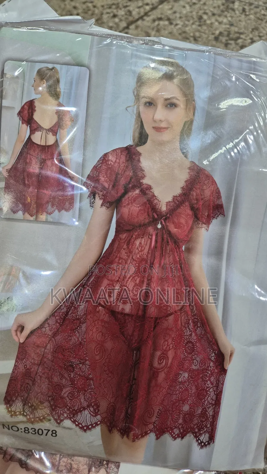 Sexy Women Lingerie Temptation Sleepwear Nightdress +Panties