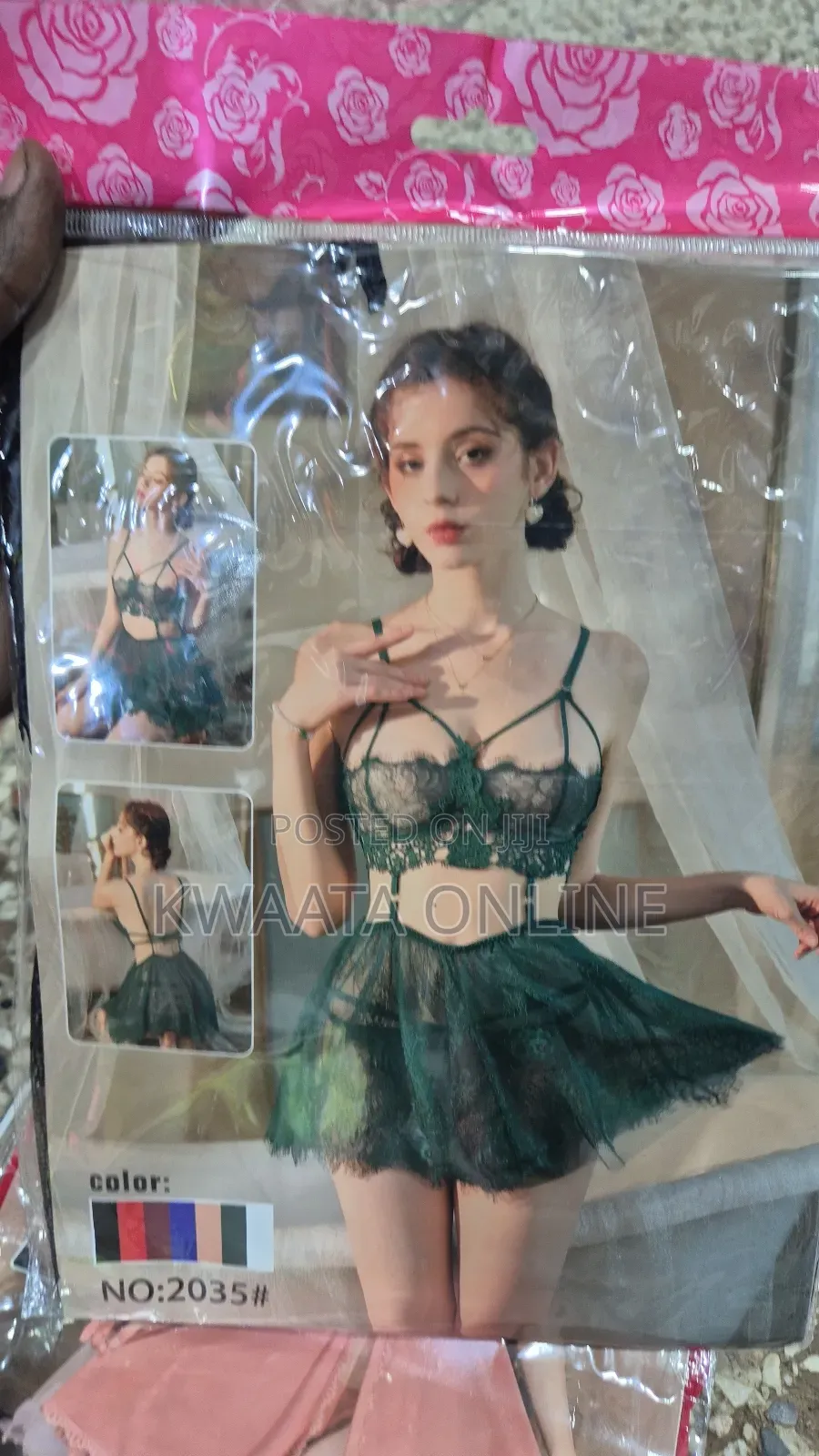 Sexy Women Lingerie Temptation Sleepwear Nightdress +Panties
